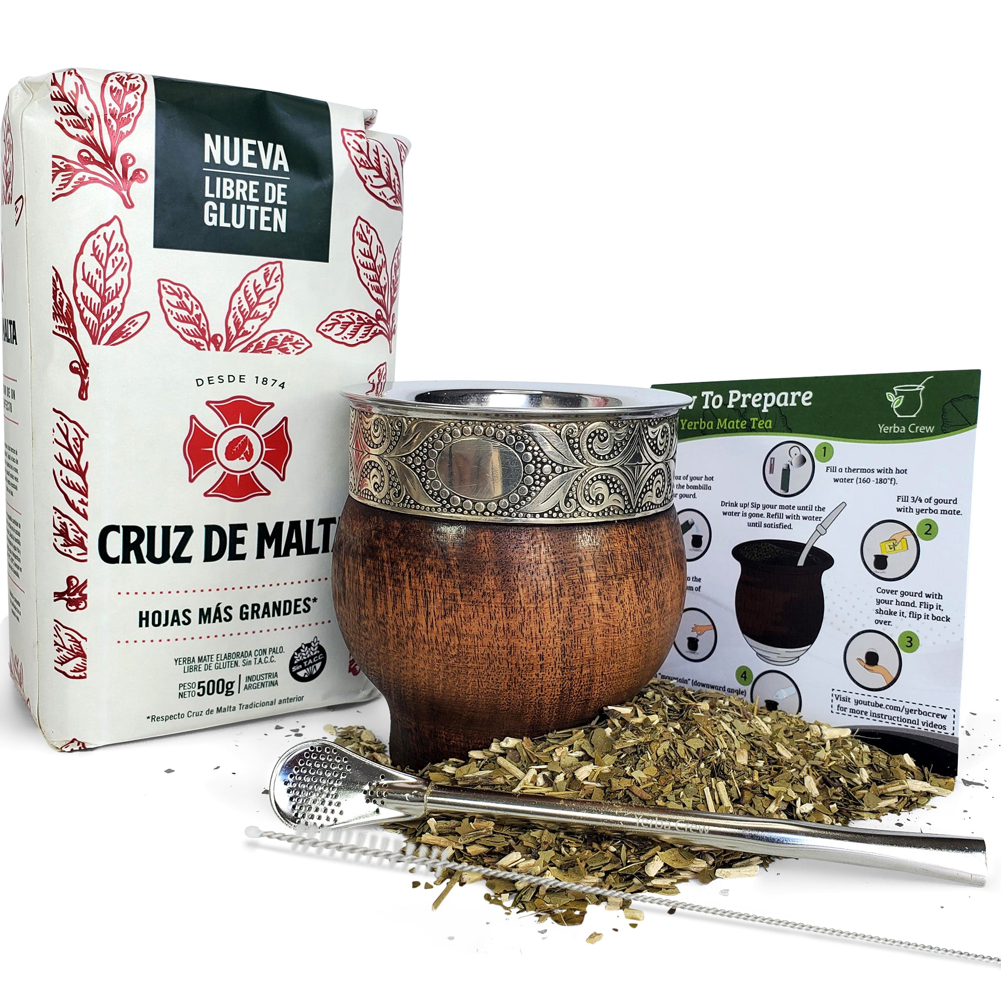 Mate Gourd and Yerba Mate Bundles