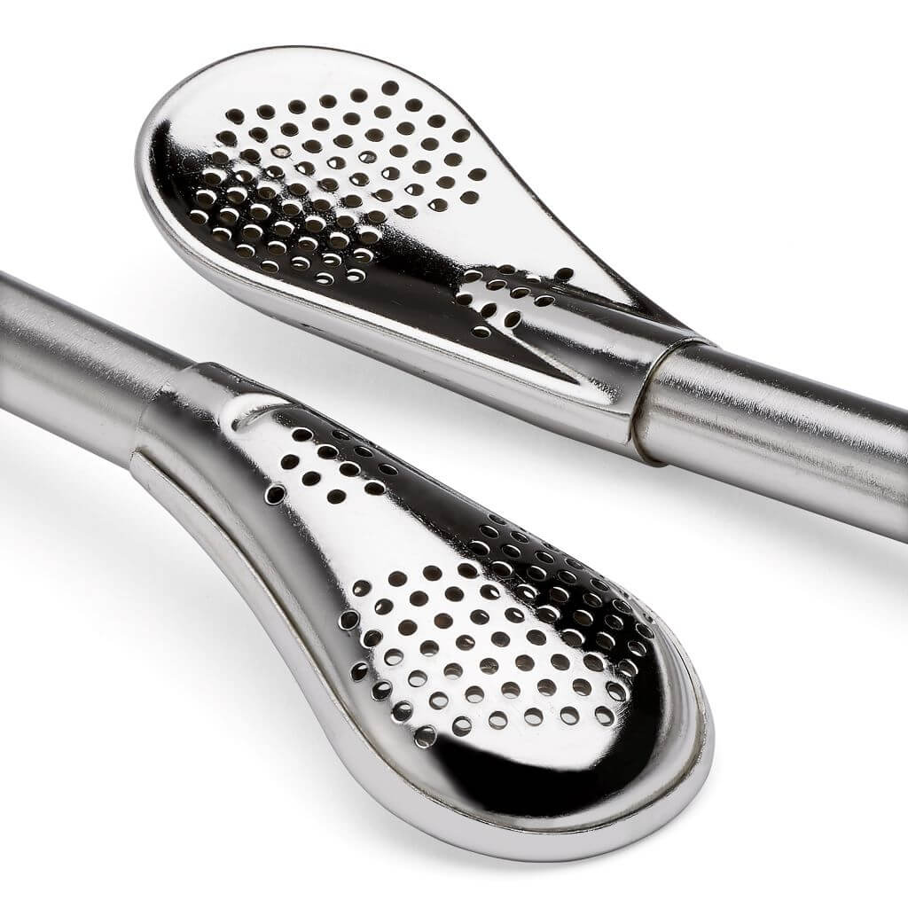 Two bombilla filters close up