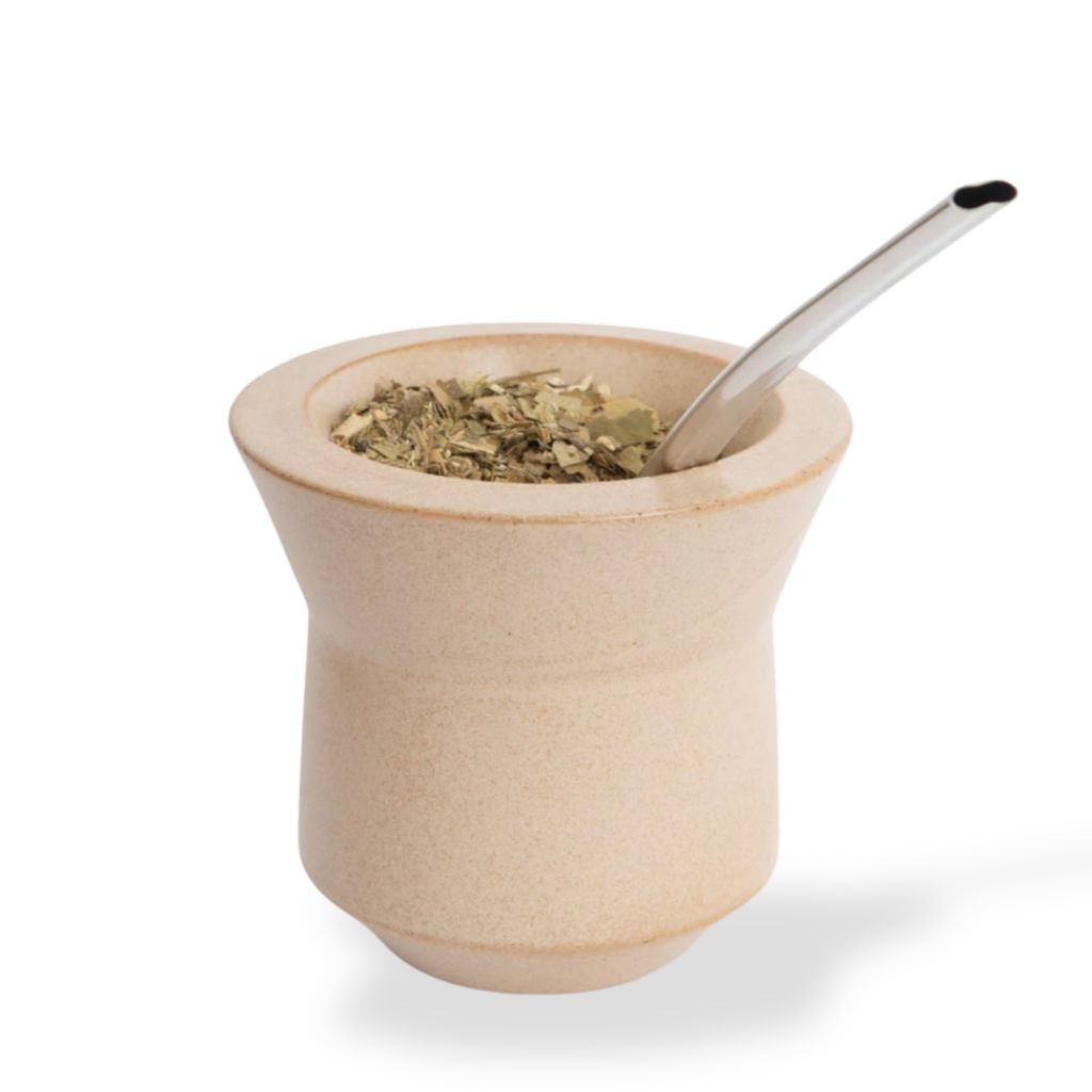 Cafayate Clay Insulated Ceramic Mate Gourd