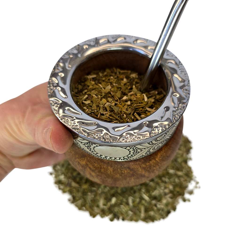 Estancia Imperial wooden yerba mate set