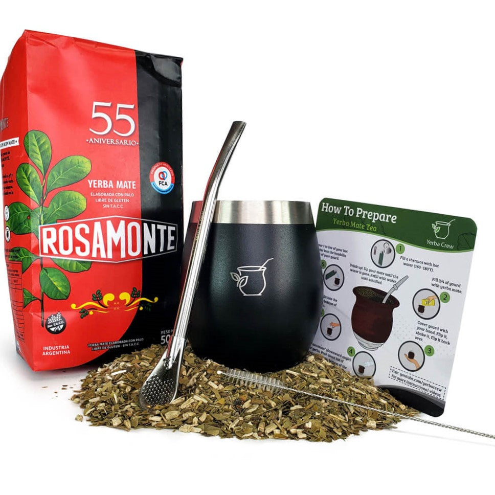 Rosamonte Yerba Mate Variety Pack – 3 Kilos Of Argentine Loose Leaf Tea (Free Shipping)