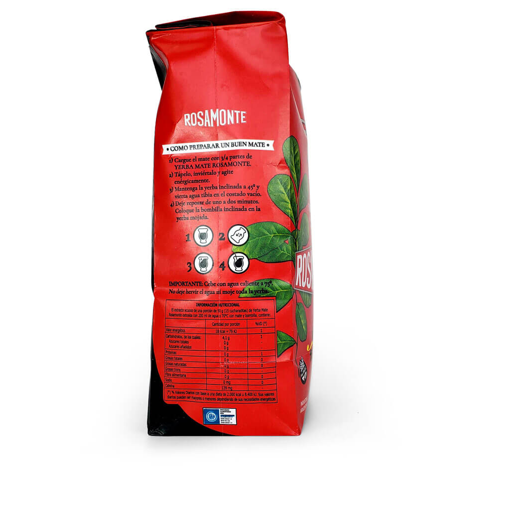 Rosamonte ingredients and preparation method