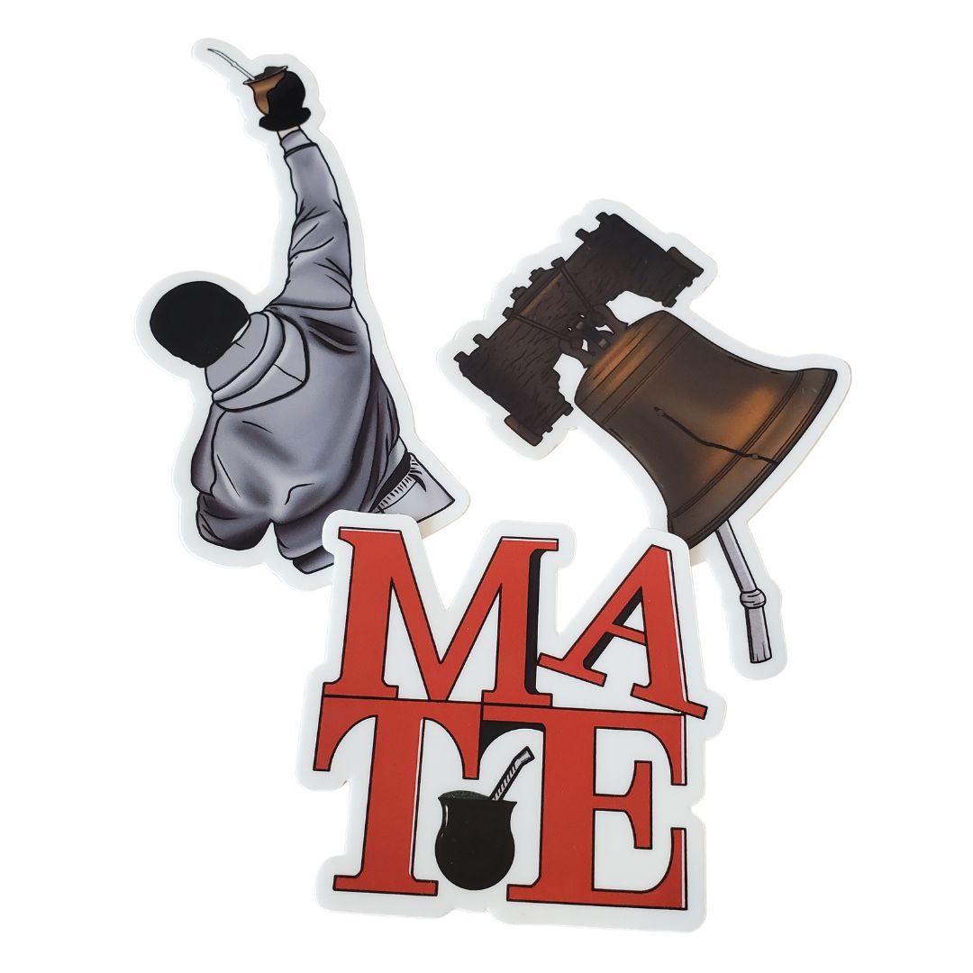 Yerba Mate stickers Philadelphia