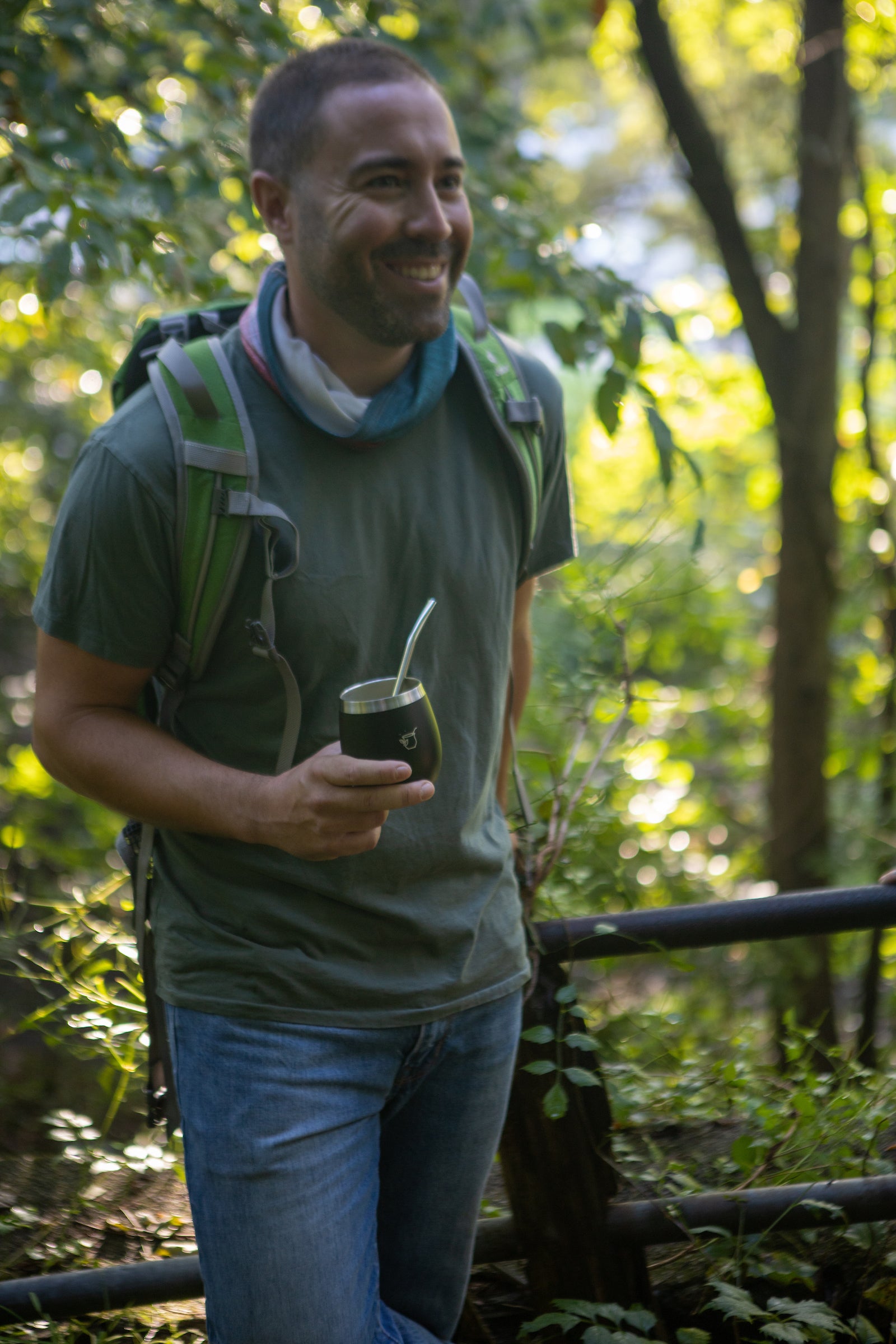 No netflix just yerba mate and nature hikes in Philadelphia