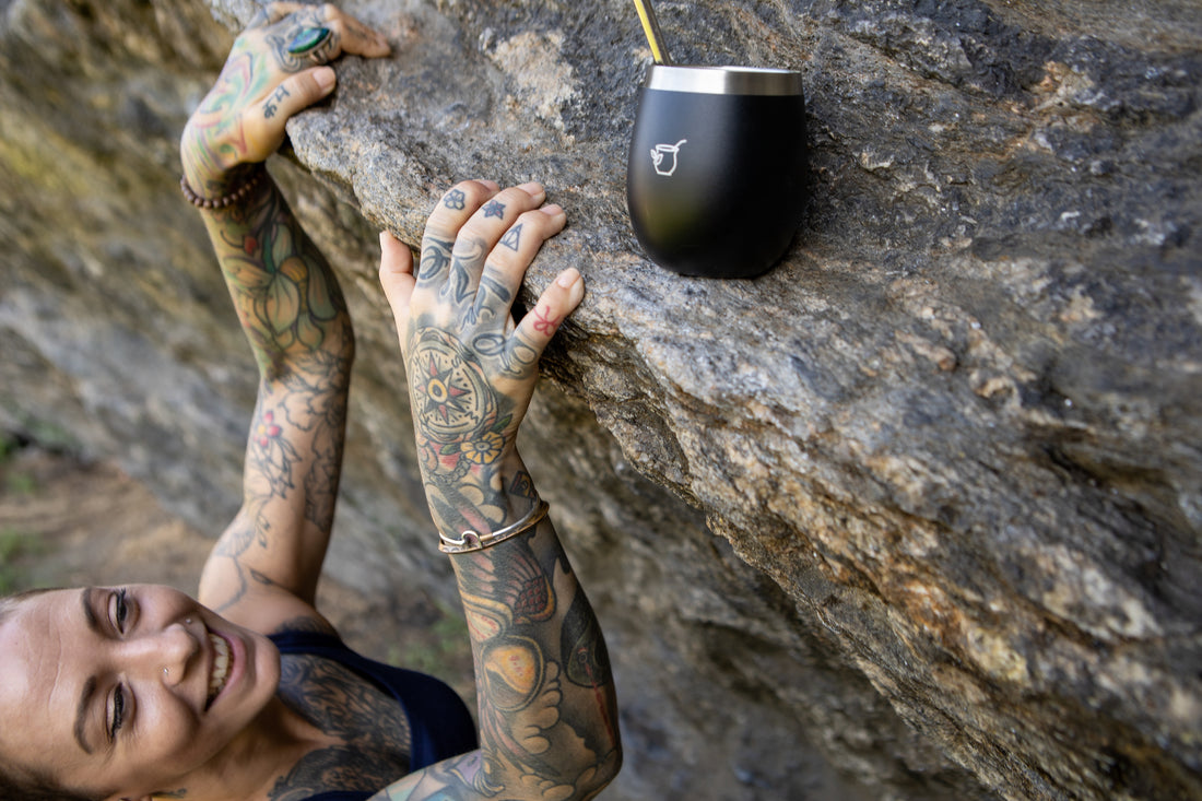 Climbing for yerba mate in Philadelphia