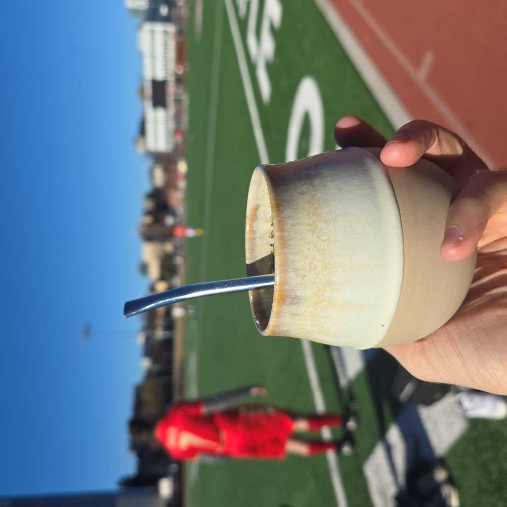 Bariloche white ceramic gourd Philadelphia soccer game