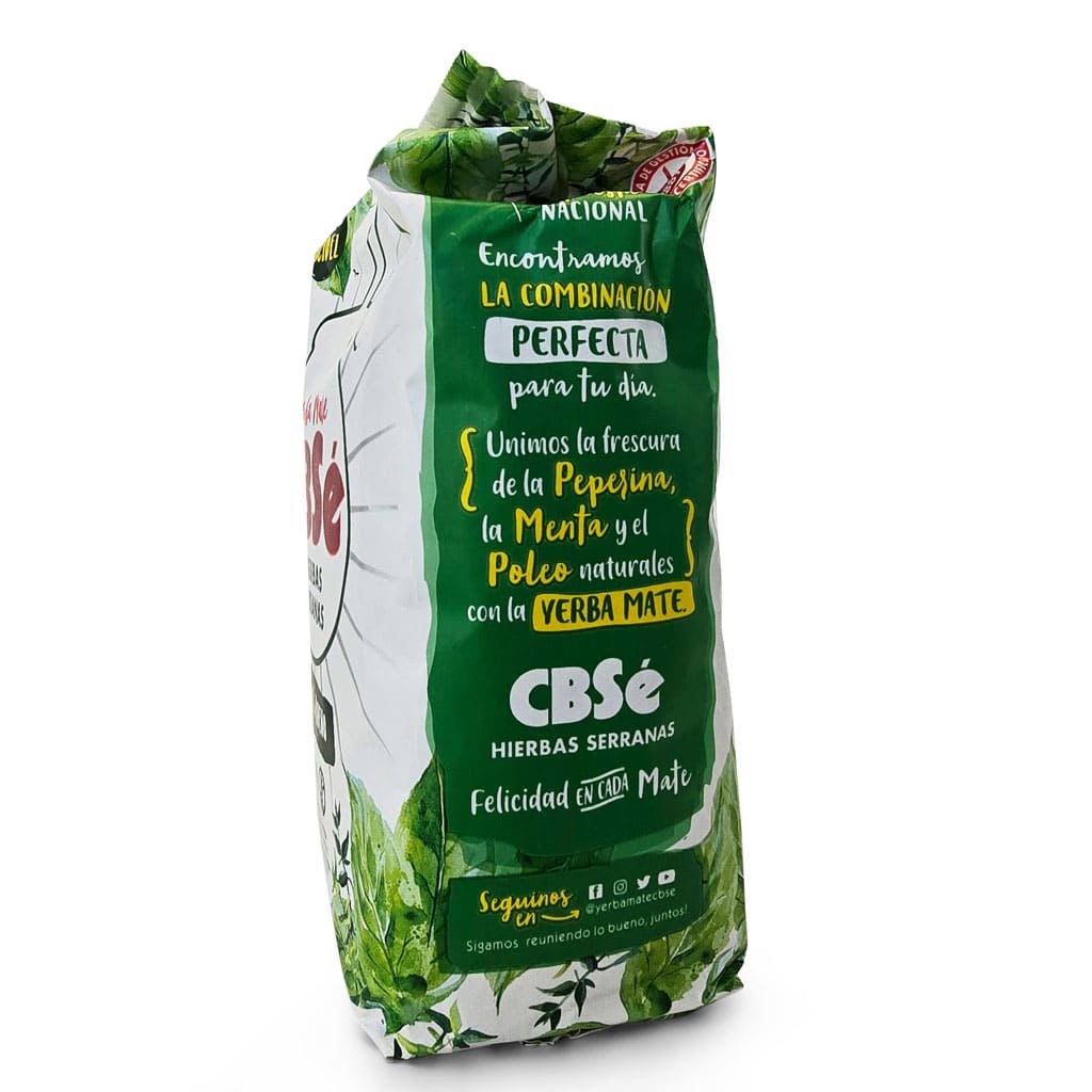 Glacier White gourd and CBSé 500g Mint yerba mate bundle
