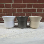 Chaltén White Insulated Ceramic Mate Gourd