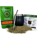 Condor Black gourd and Canarias Serena 1 lb yerba mate bundle