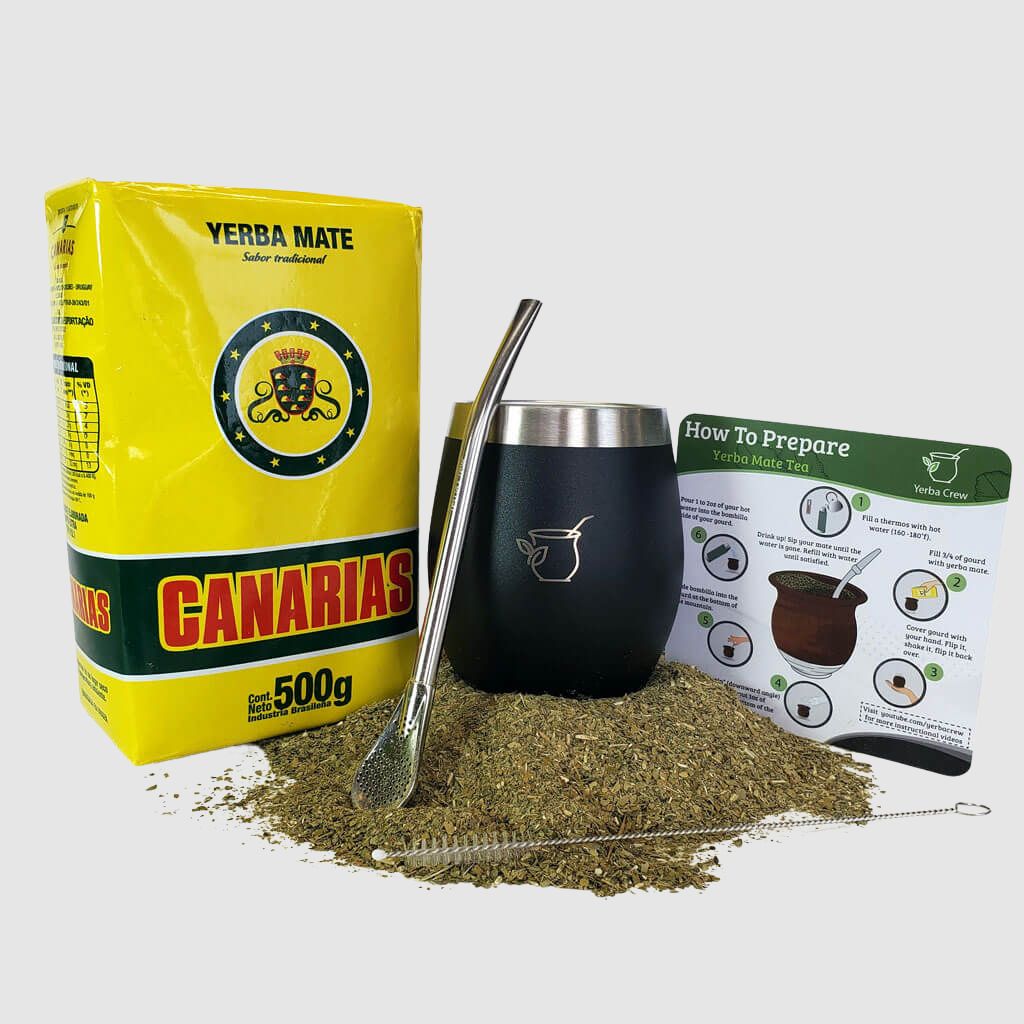 Condor Black gourd and Canarias 1 lb yerba mate bundle – Yerba Crew