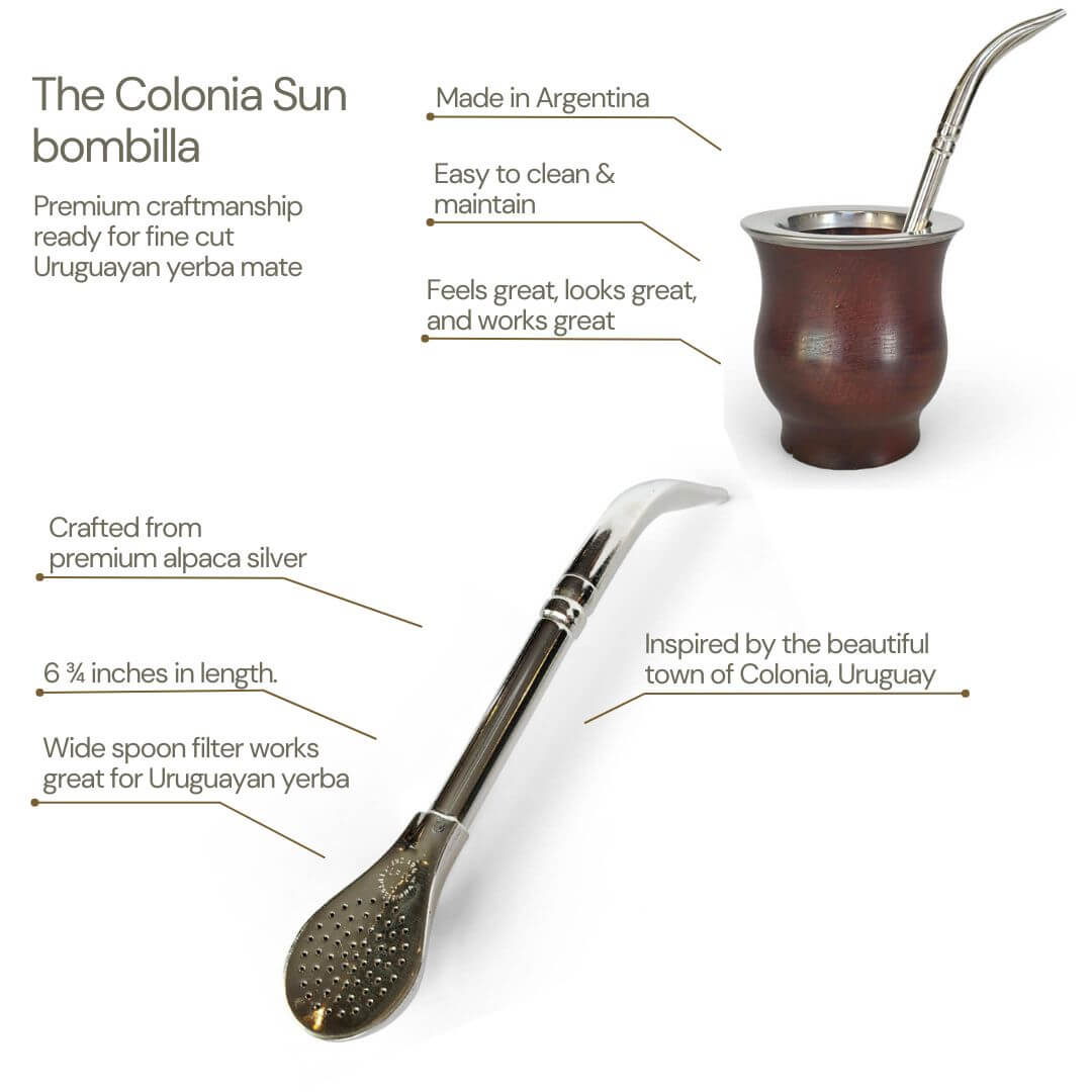 Colonia Sun Uruguayan bombilla