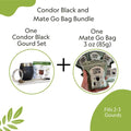 Condor Black gourd and Yerba Crew Corrientes Yerba Mate Bundle