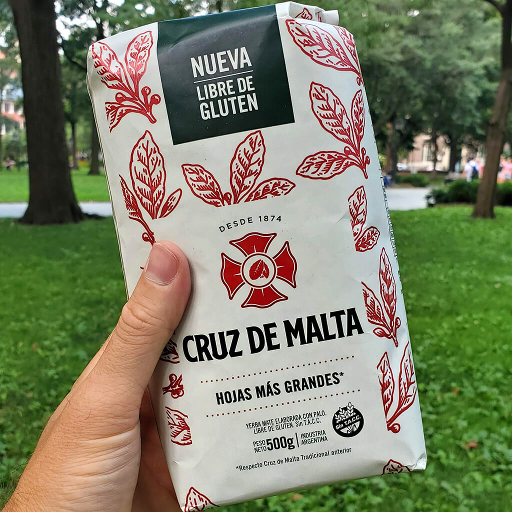 Cruz De Malta yerba mate 1 lb (500 g)