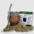 Estancia Imperial wooden yerba mate set