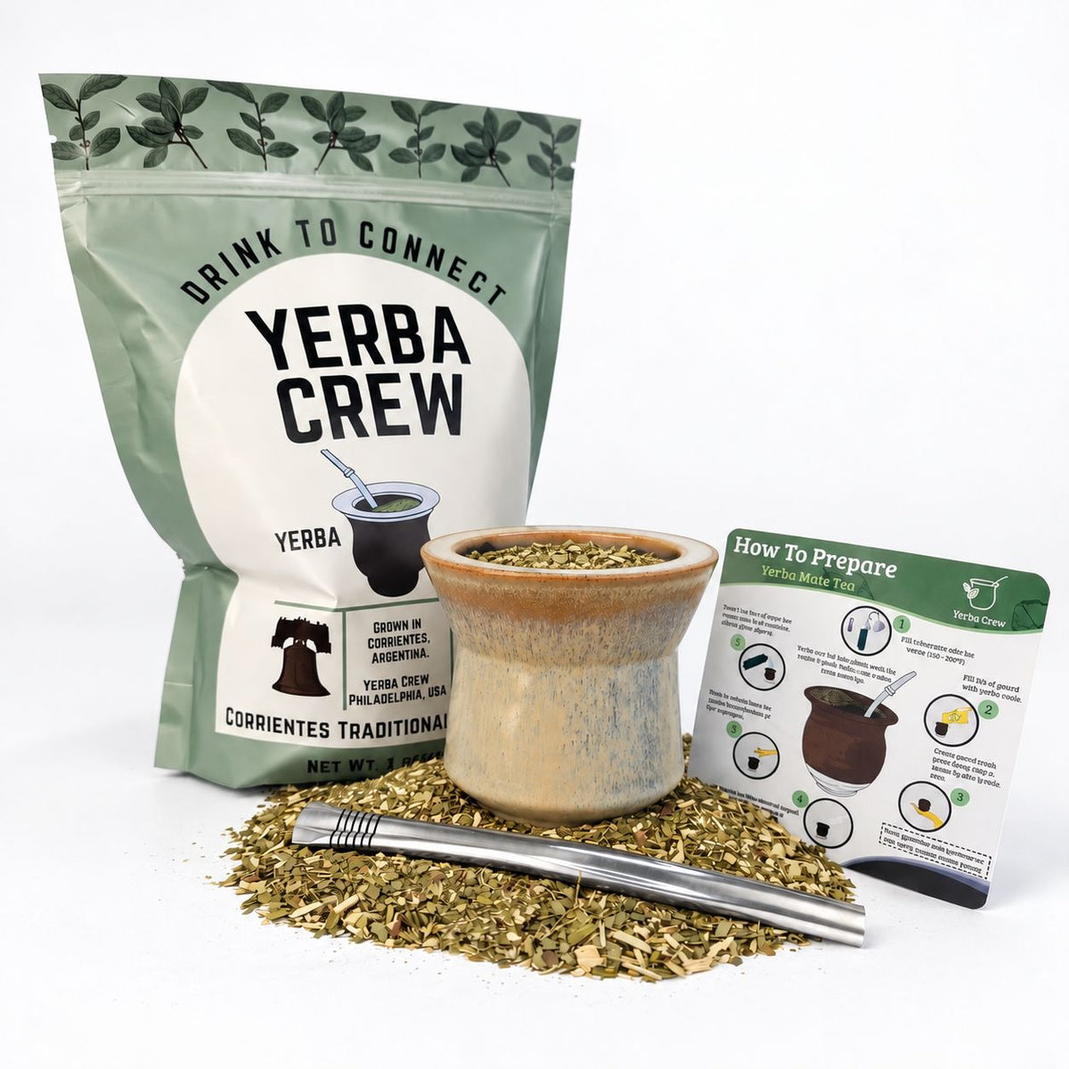 Insulated Ceramic Yerba Mate Studio Bundle