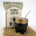 Jaguar Salteño Imperial Mate Gourd & Yerba Mate Bundle