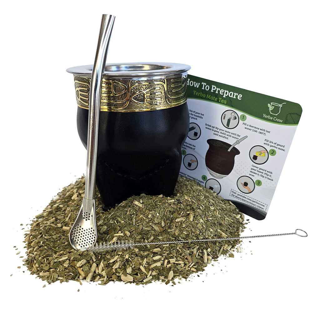 Jaguar Salteño yerba mate starter set