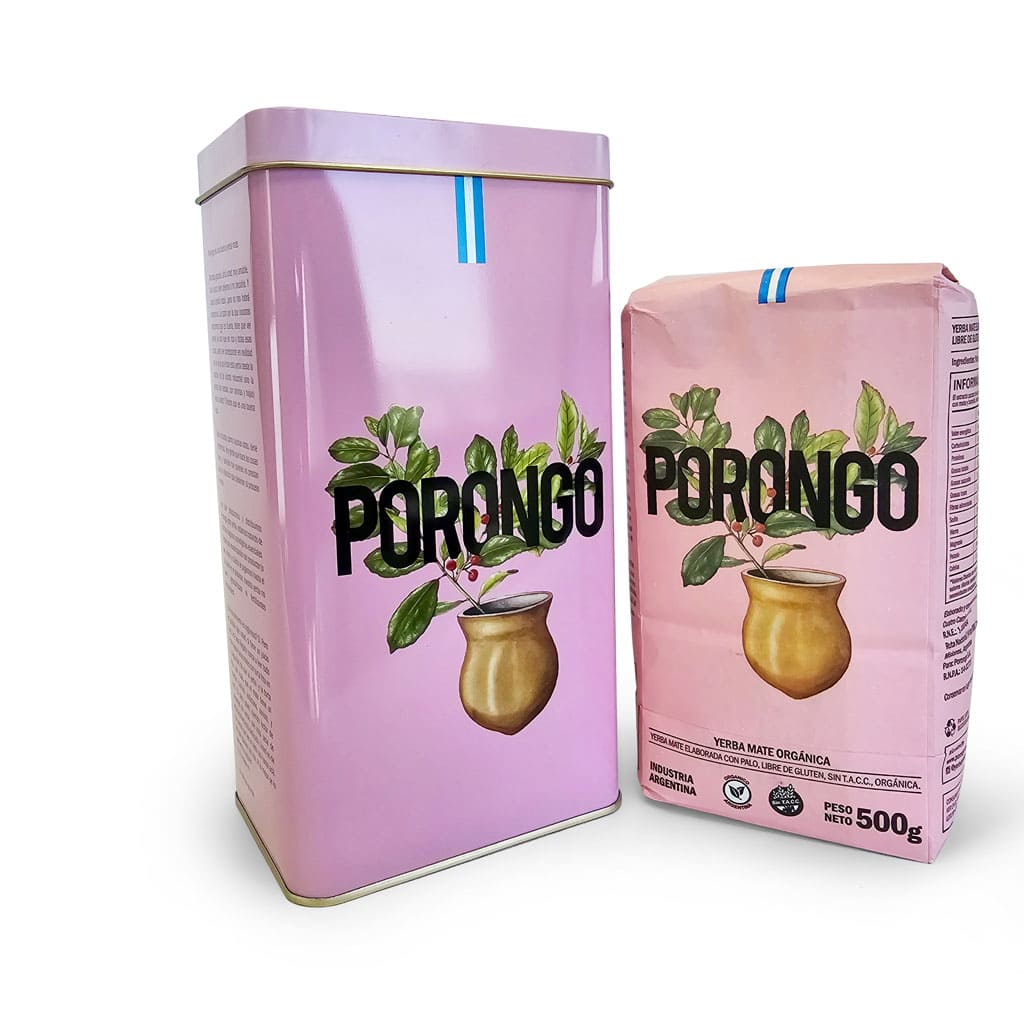 Porongo Combo Dispenser and Organic yerba mate