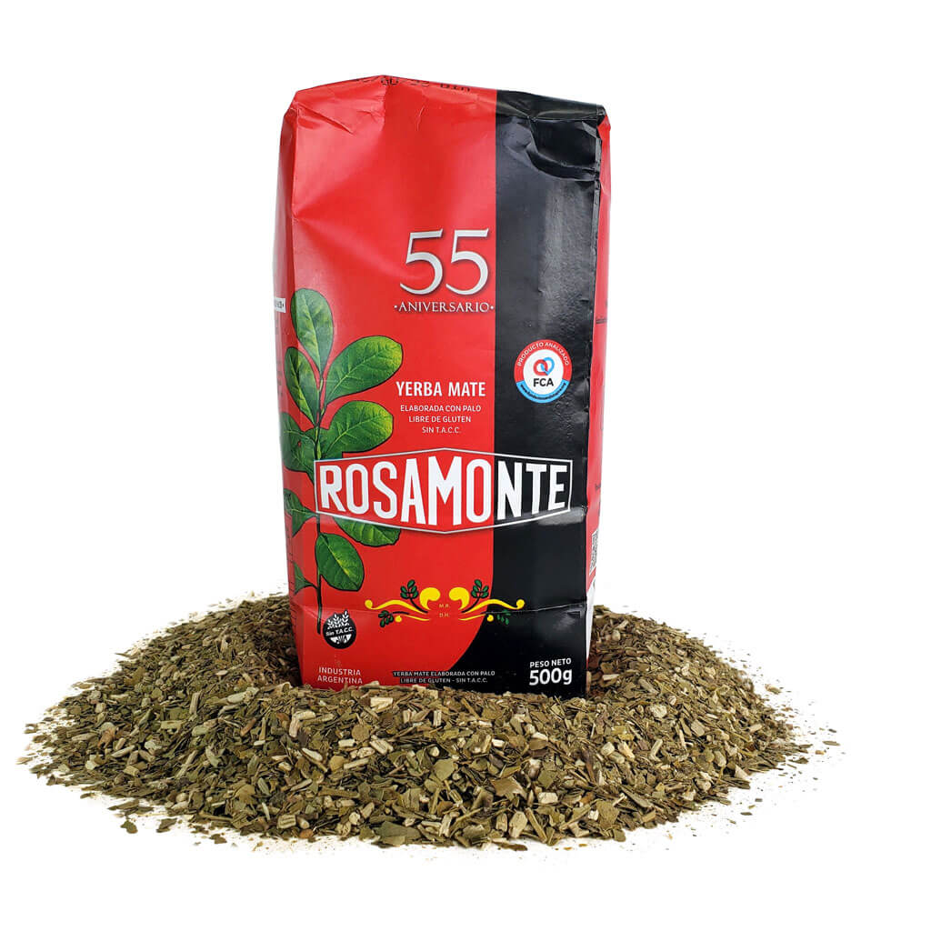 Yerba Mate Rosamonte 500 Grammi Tradicional Elaborada Con Palo Industria Argentina - Foto 11