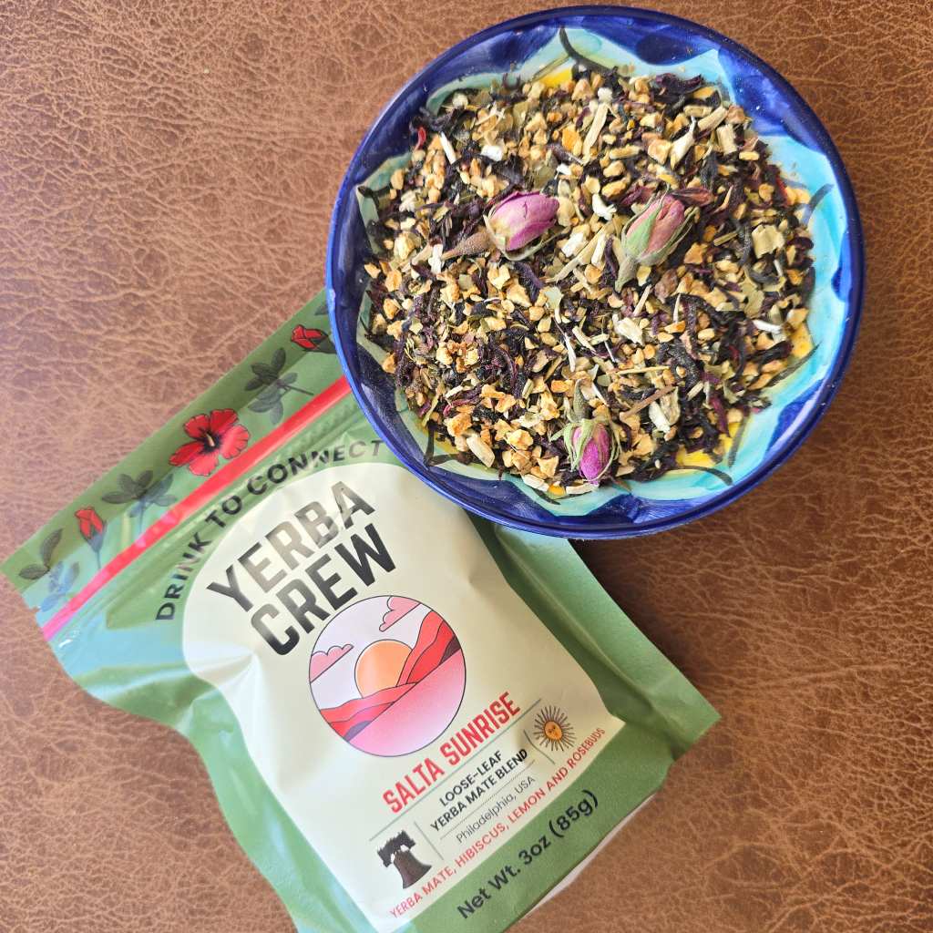 Salta Sunrise Hibiscus Yerba Mate Blend 3oz (85g)