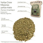 Yerba Crew Misiones Small Batch yerba mate (1 lb)