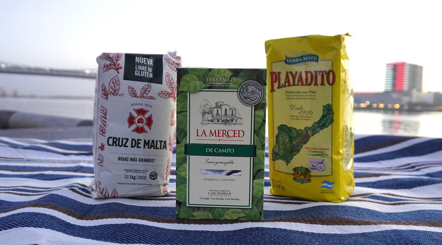 Playadito Yerba Mate Traditional Con Palo from Colonia Liebig - New  Packaging, 1 kg / 2.2 lb