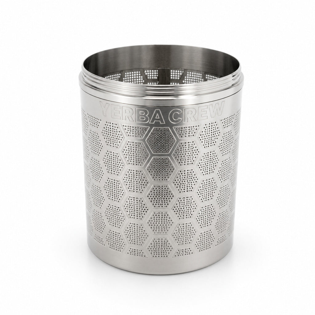 Open top view of the Ballena infuser showing the interior.