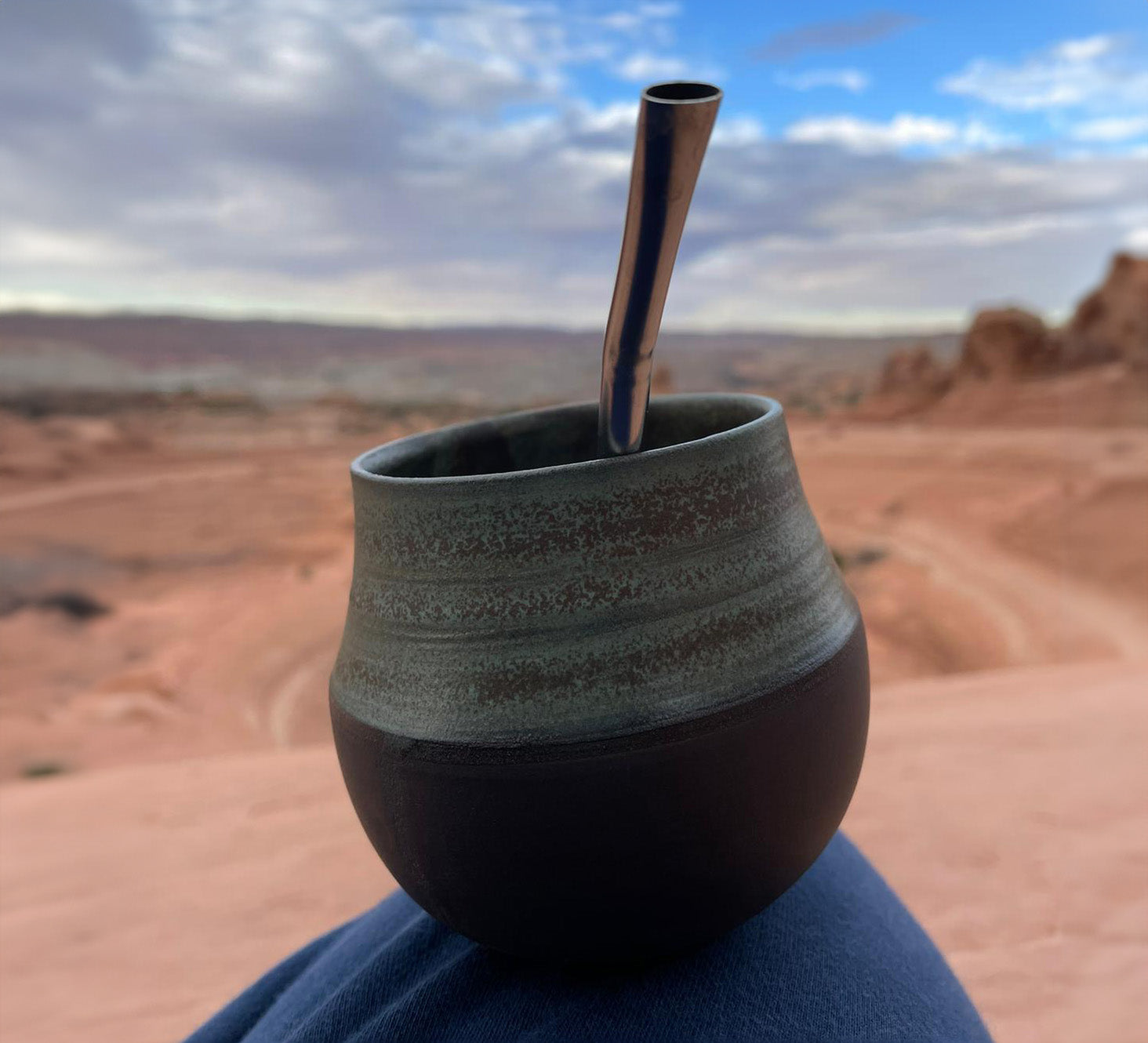 Yerba Mate Tea Set: Yerba Mate Tea Gourd, Cup, Thermos