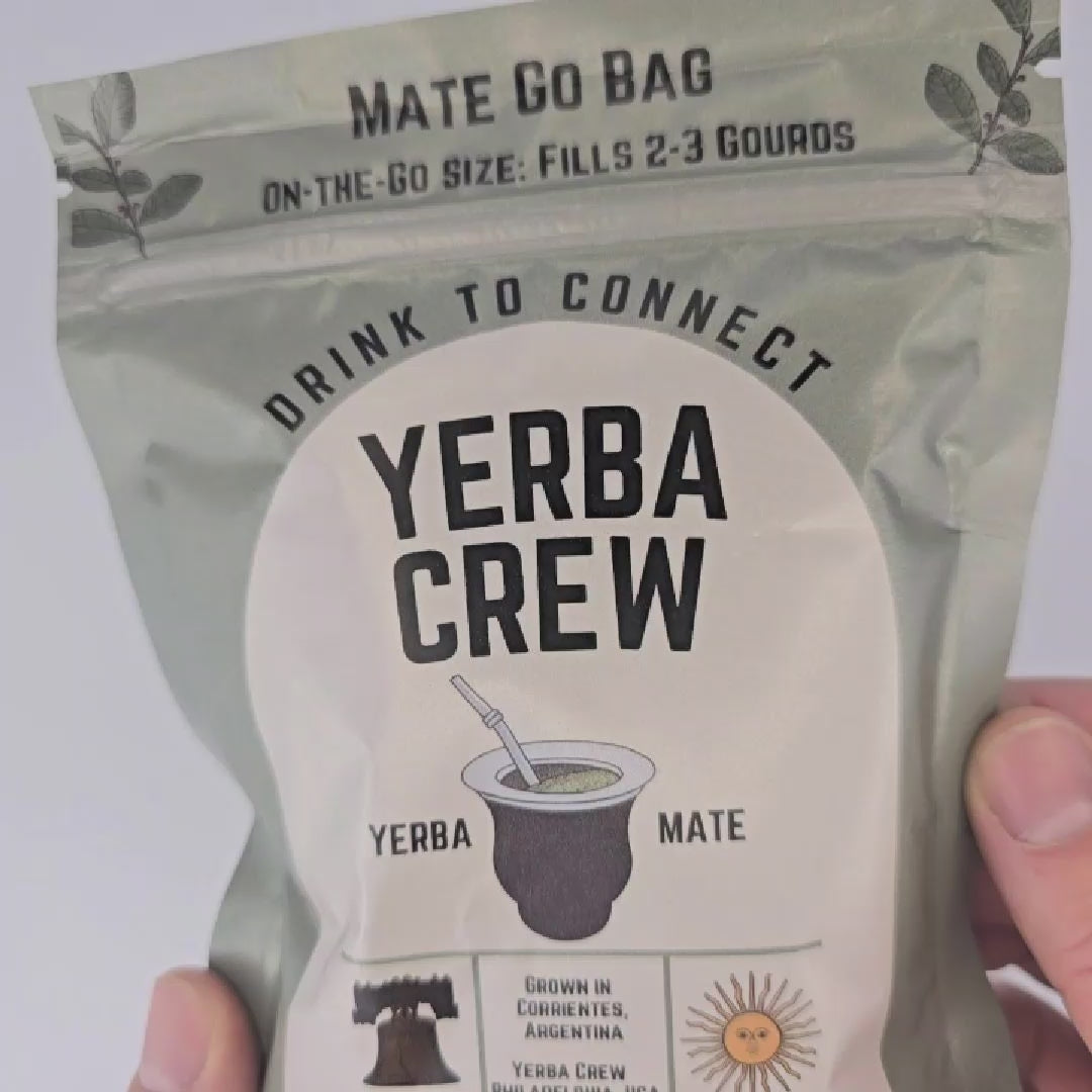 Yerba Crew Corrientes yerba mate Go Bag 3oz (85g)