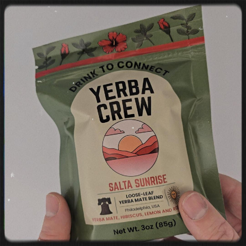 Salta Sunrise Hibiscus Yerba Mate Blend 3oz (85g)