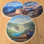 Argentina Nature Coaster Set - 3 Pack