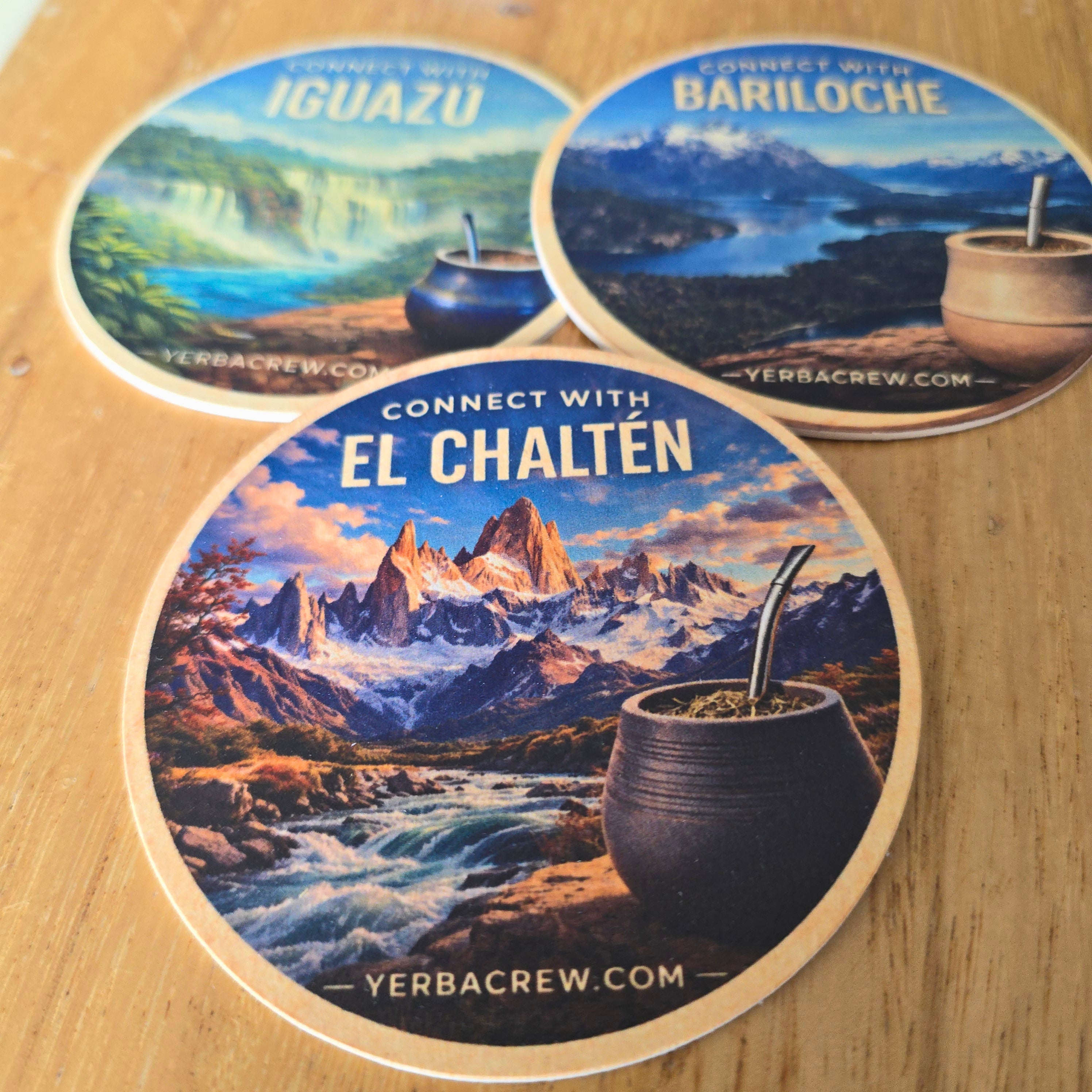 Argentina Nature Coaster Set - 3 Pack