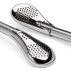 Bombilla closeup premium stainless steel