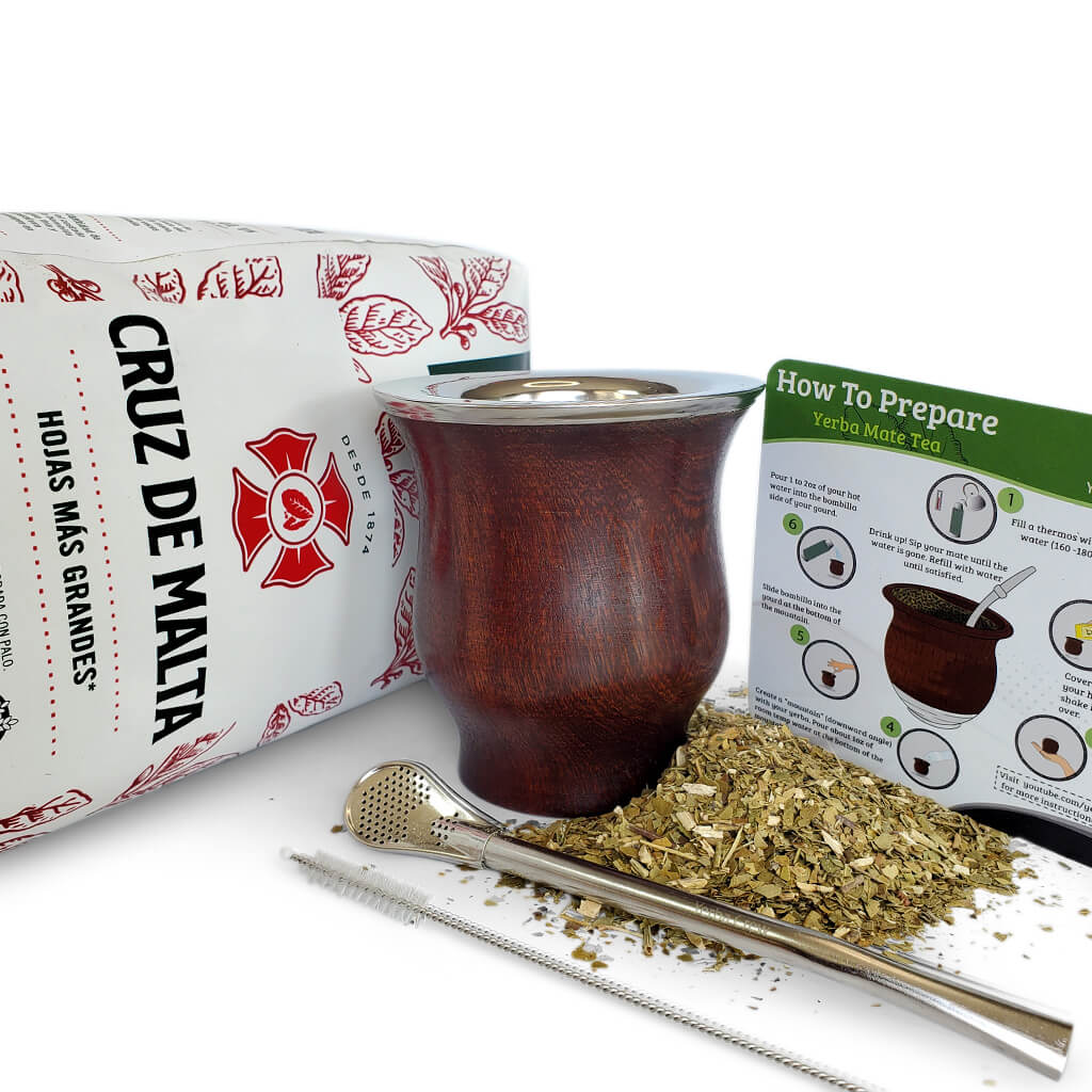 Yerba Crew Cruz de malta and Liberty bell yerba mate kit