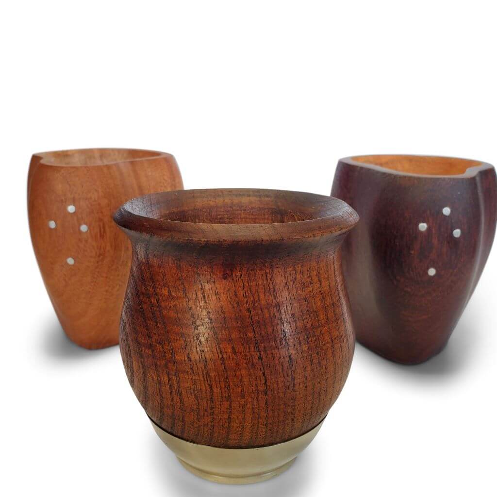 Yerba Crew Wood mate gourd options