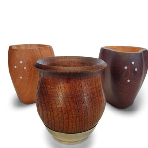 Yerba Crew Wood mate gourd options