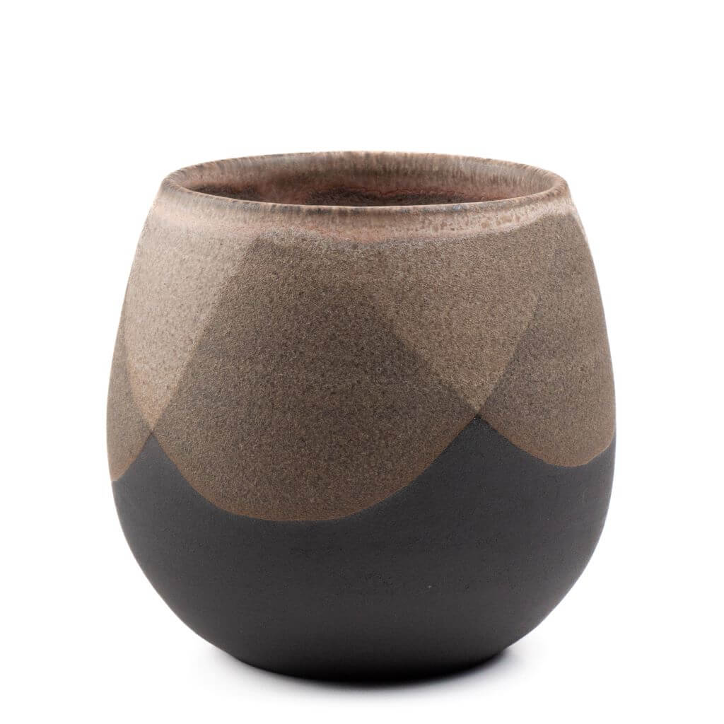 Yerba Crew Puma Gold closeup ceramic mate gourd